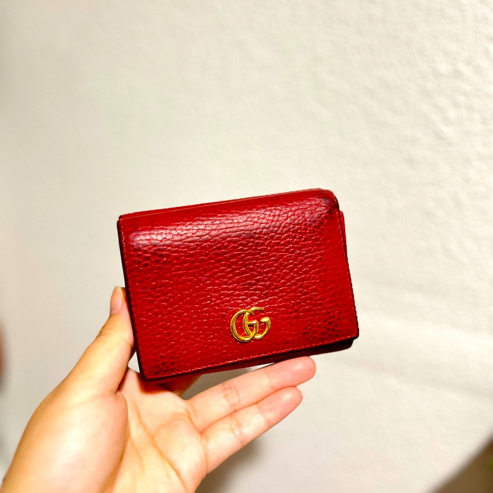 Gucci Trifold Compact Wallet